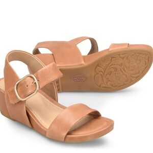 Sofft Vaya Wedge Sandals with Adjustable Ankle Strap